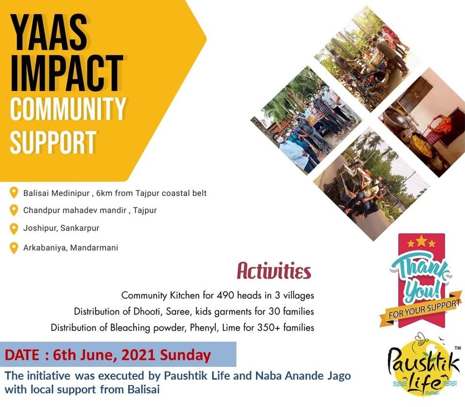 YAAS Impact Community Work_6th June 2021_Paushtik Life